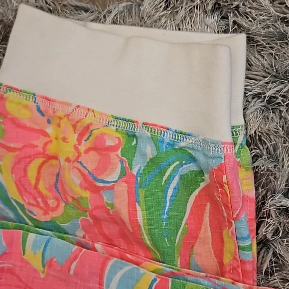 EUC Lily Pulitzer "The Beach pant" 2 pair - Picture 11 of 14